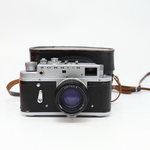 Vintage zorki 35mm - zorki‑4,