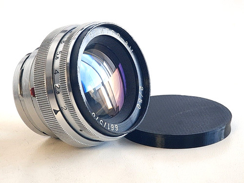 Jupiter 50mm ussr lens - jupiter-8m, f/2,
