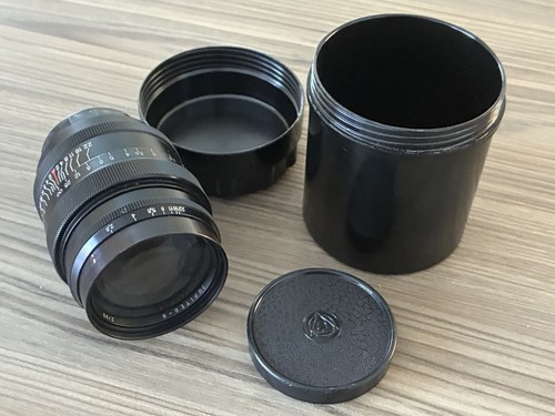 Jupiter 85mm manual focus - manual,