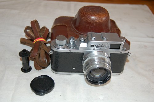 Zorki vintage 1955 soviet - zorki-3m,